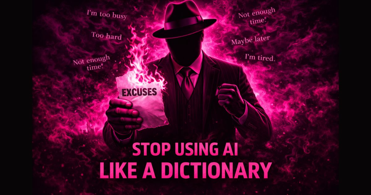 Stop using AI like a dictionary - the capability-adoption gap is real and growing every day