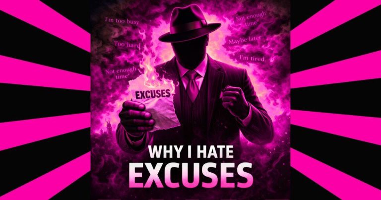 Why I hate excuses - overcoming challenges and fighting for results