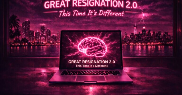Great Resignation 2.0: This Time It's Different - capable vs unhappy, the barrier dropped, the runway is getting built