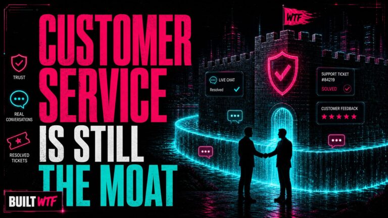 Customer Service Is Still the Moat