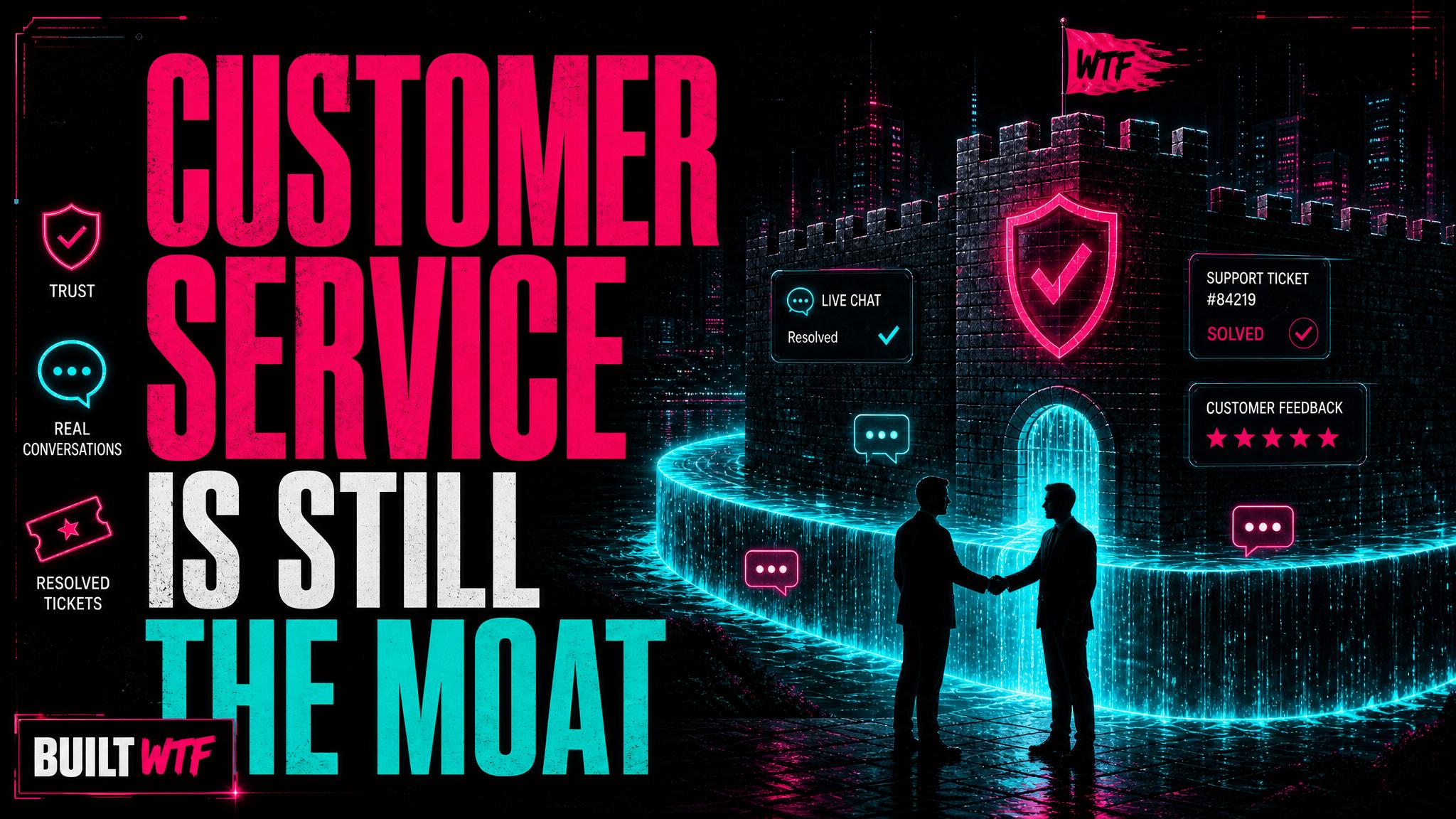 Customer Service Is Still the Moat